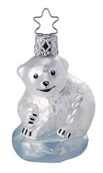 Baby Ice Bear<br>Inge-glas Ornament